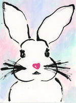 Multi Bunny Original 5 x 7"