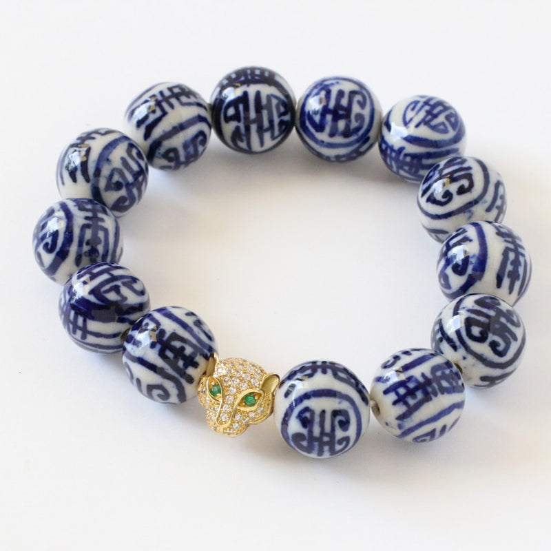 Cleopatra Bracelet in Blue