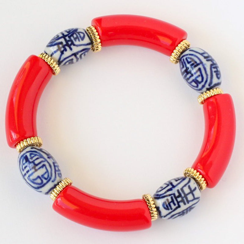 Coco Bracelet in Red